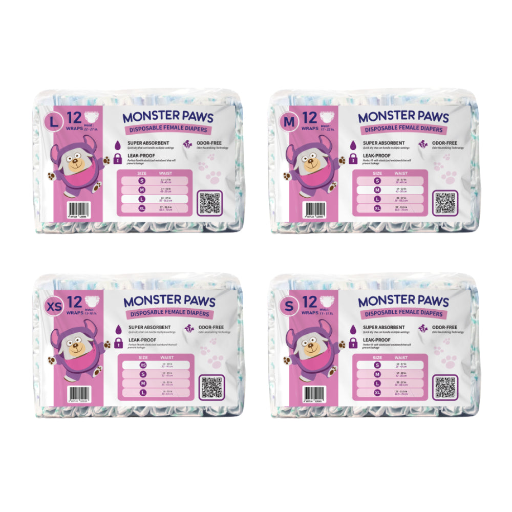 Disposable Manner Wear for Female Dogs