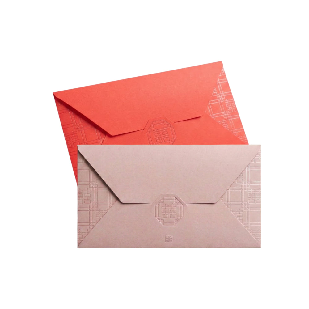 Lee Envelope The Chinese Double Happiness Lai See Envelope (set of 6)