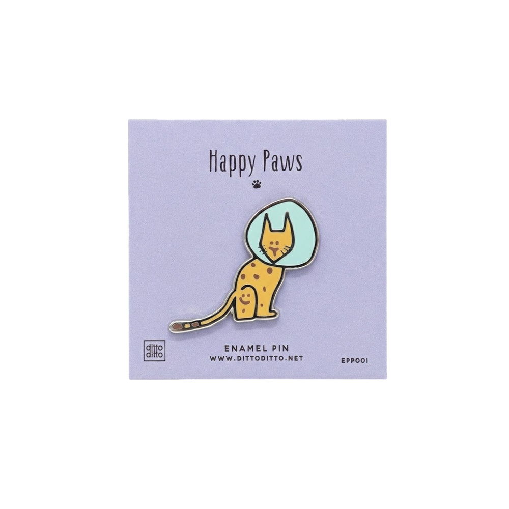 Enamel Pin - Happy Paws