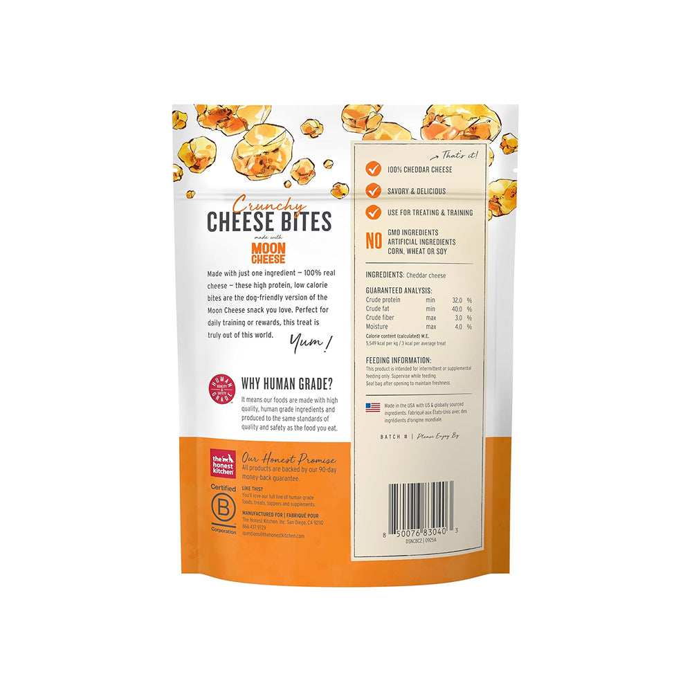 100% Cheddar Cheese Bites Dog Crunchy Treats