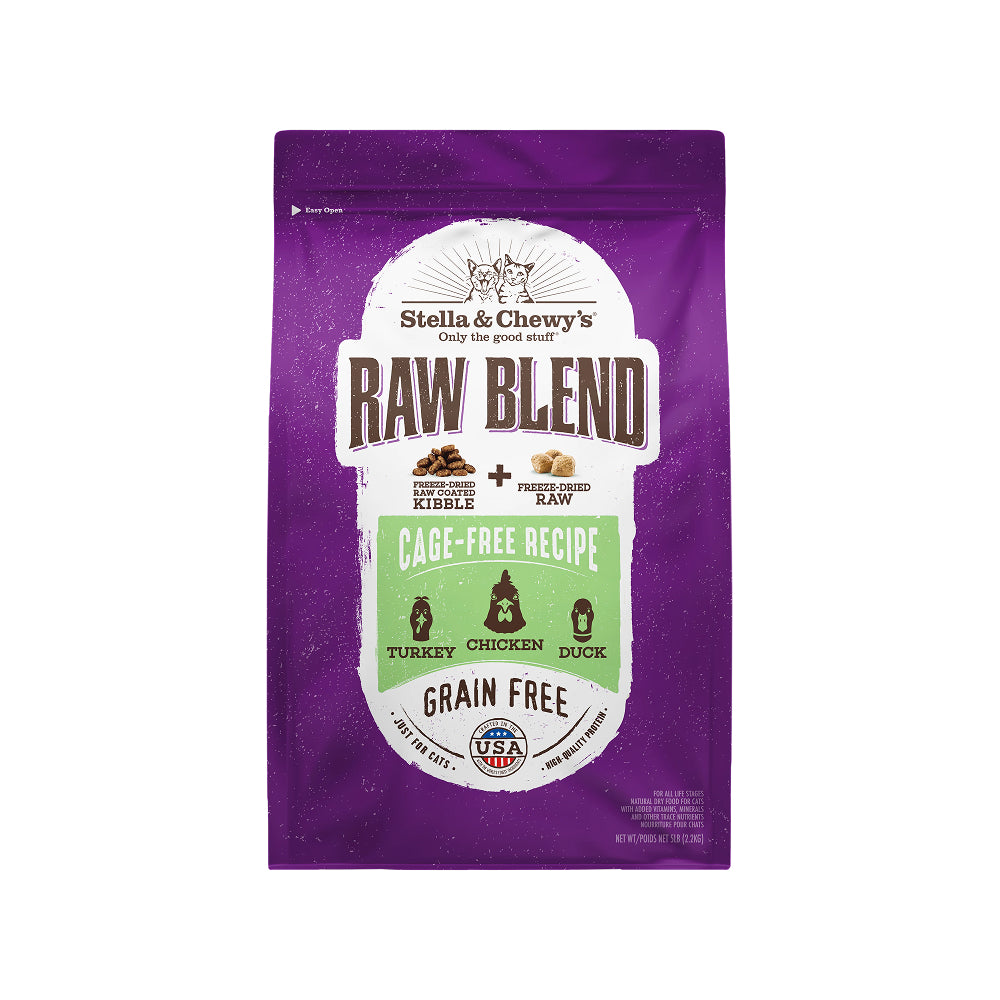 Freeze Dried Cage Free Recipe Raw Blend Cat Dry Food