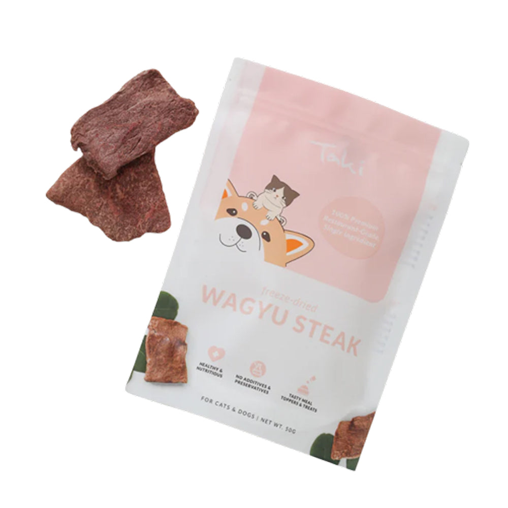 Freeze Dried Wagyu Steak Treats for Dogs and Cats