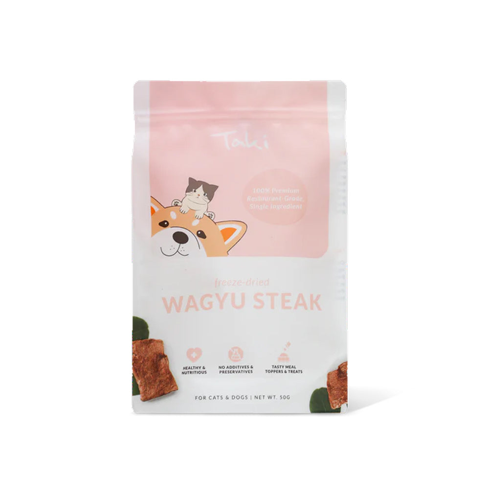 Freeze Dried Wagyu Steak Treats for Dogs and Cats