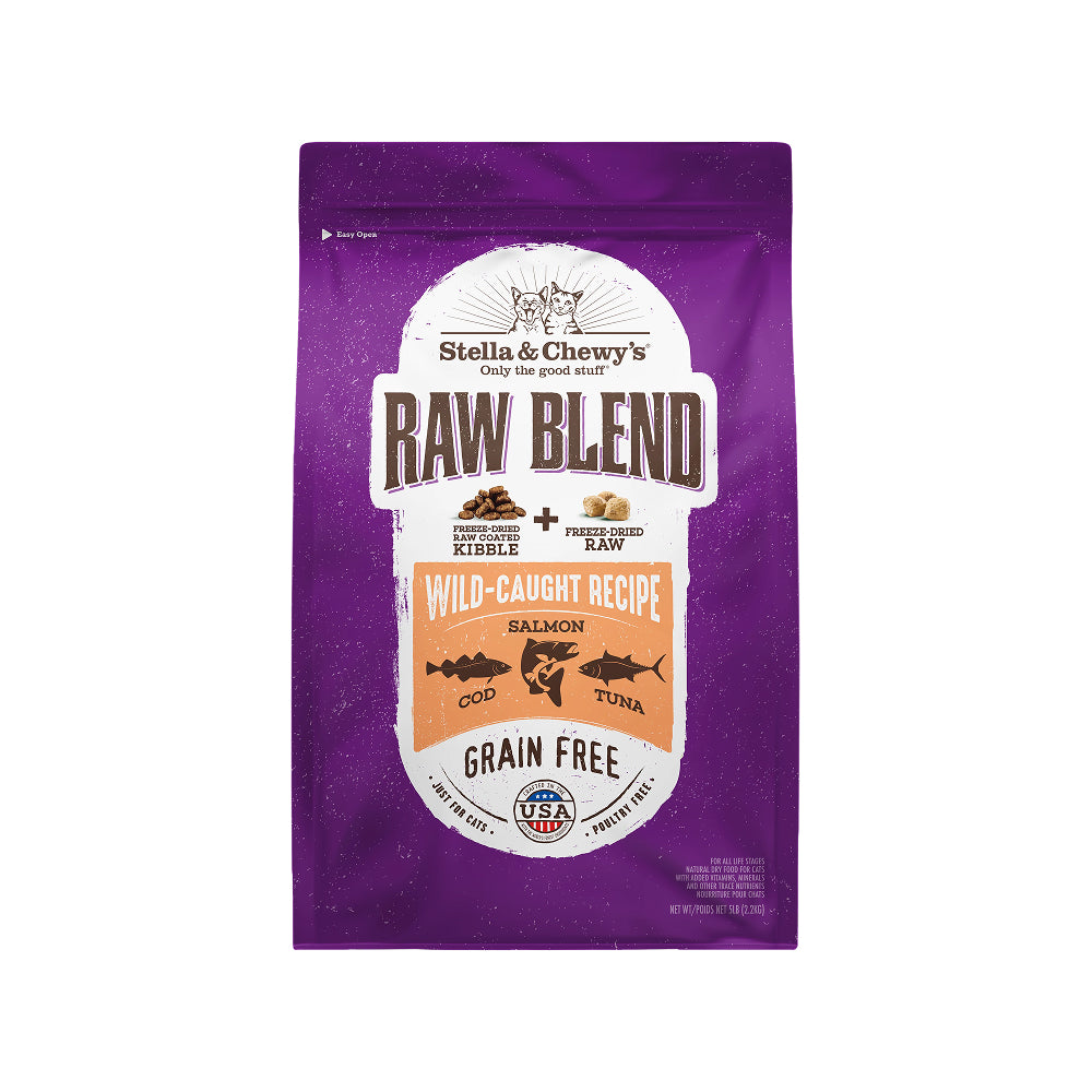 Freeze Dried Wild Caught Recipe Raw Blend Cat Dry Food
