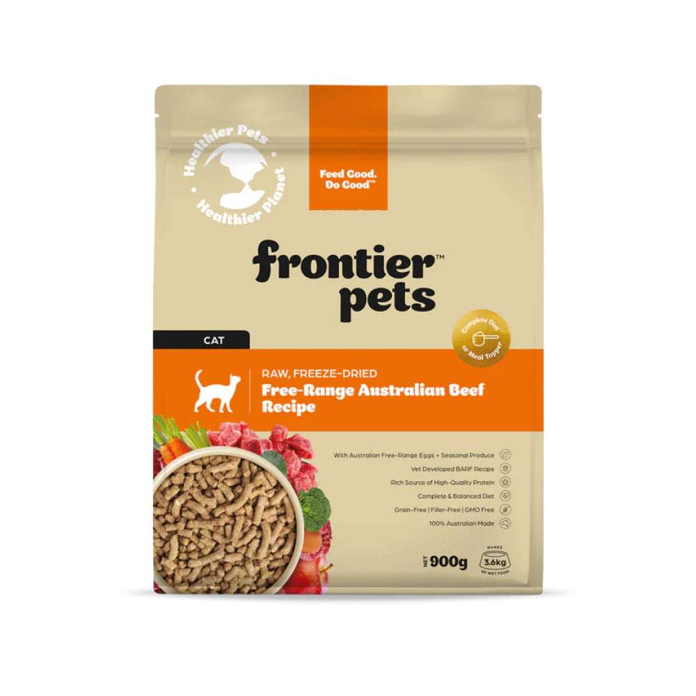 Freeze-Dried Free-Range Grass Fed Beef Cat Food