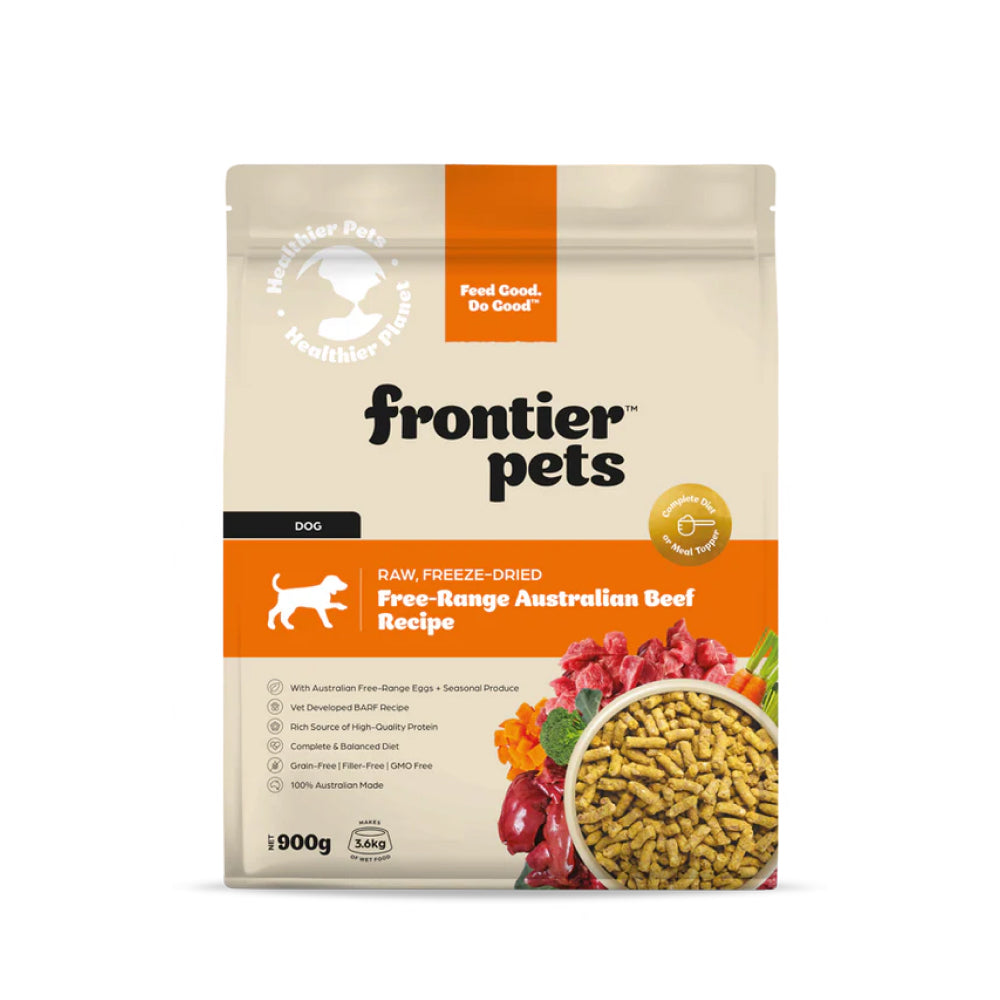 Freeze-Dried Free-Range Grass Fed Beef Dog Food