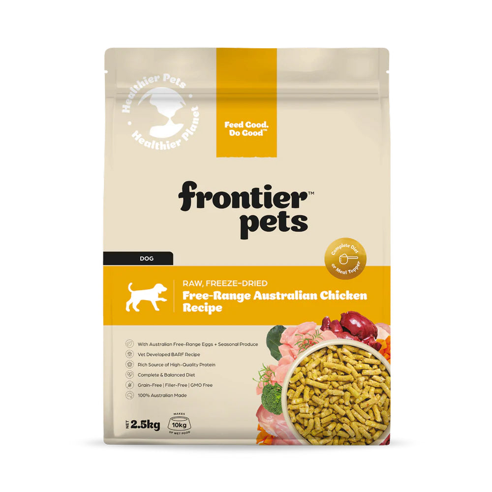 Freeze-Dried Free-Range Chicken Dog Food