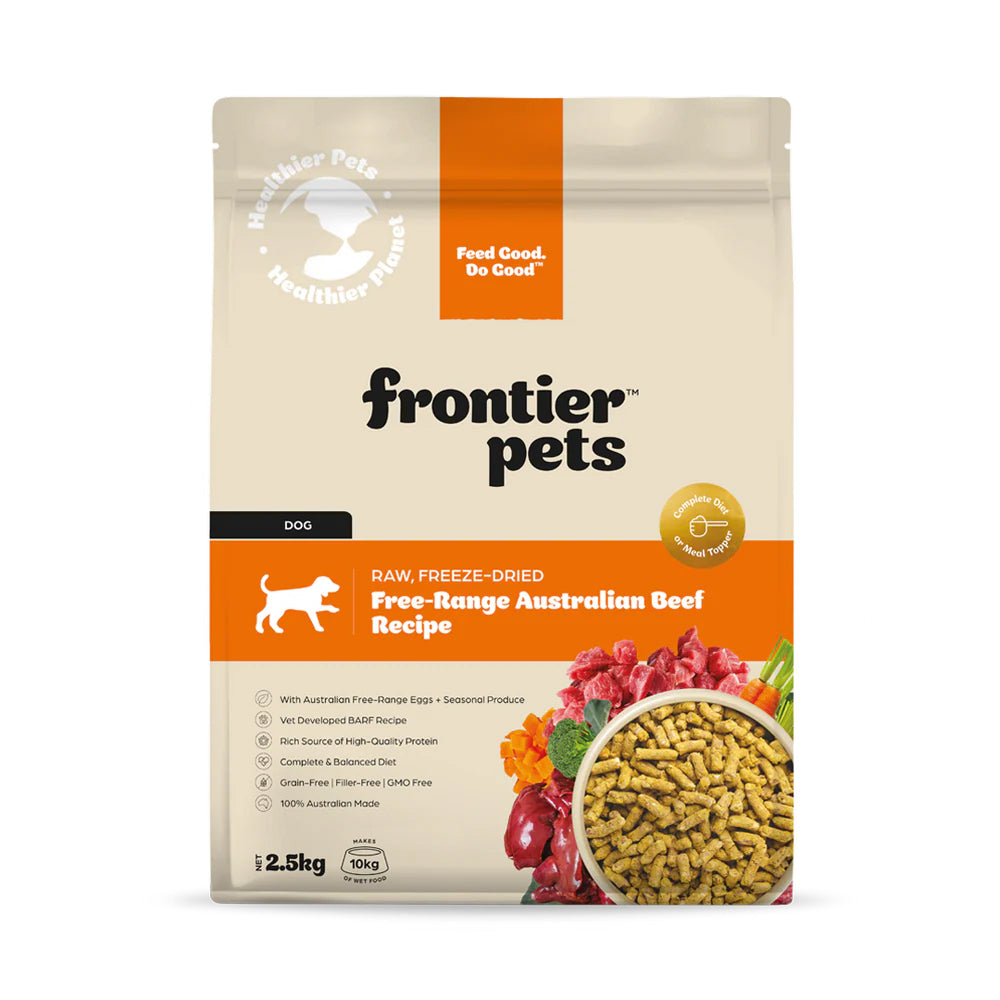 Freeze-Dried Free-Range Grass Fed Beef Dog Food