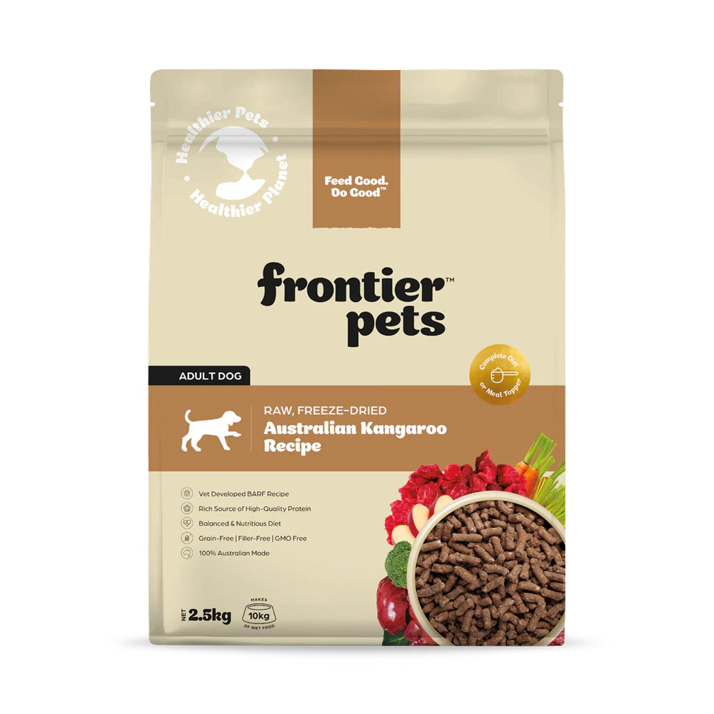 Freeze-Dried Raw Wild Kangaroo Dog Food