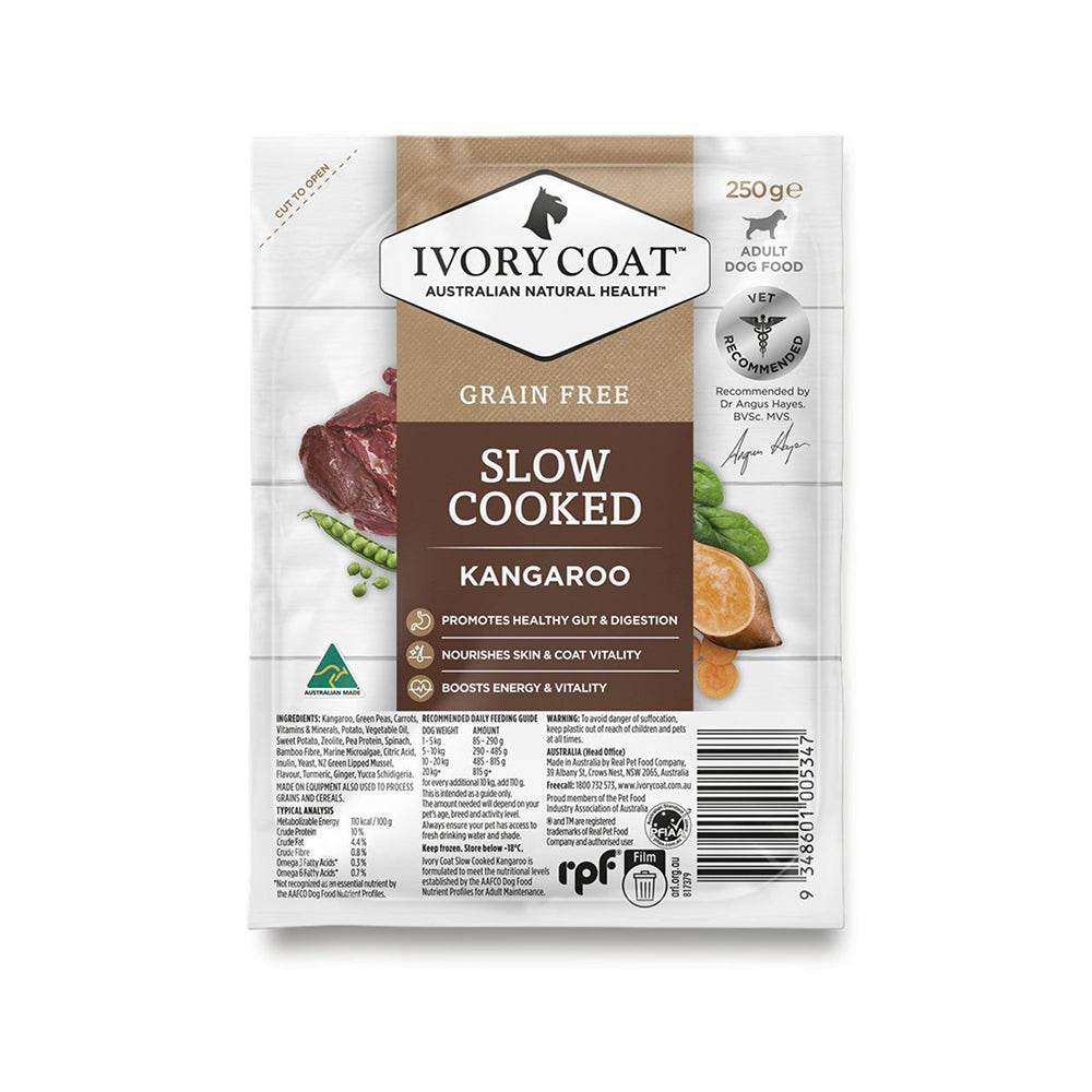Frozen - Grain Free Slow Cooked Kangaroo for Adult Dog