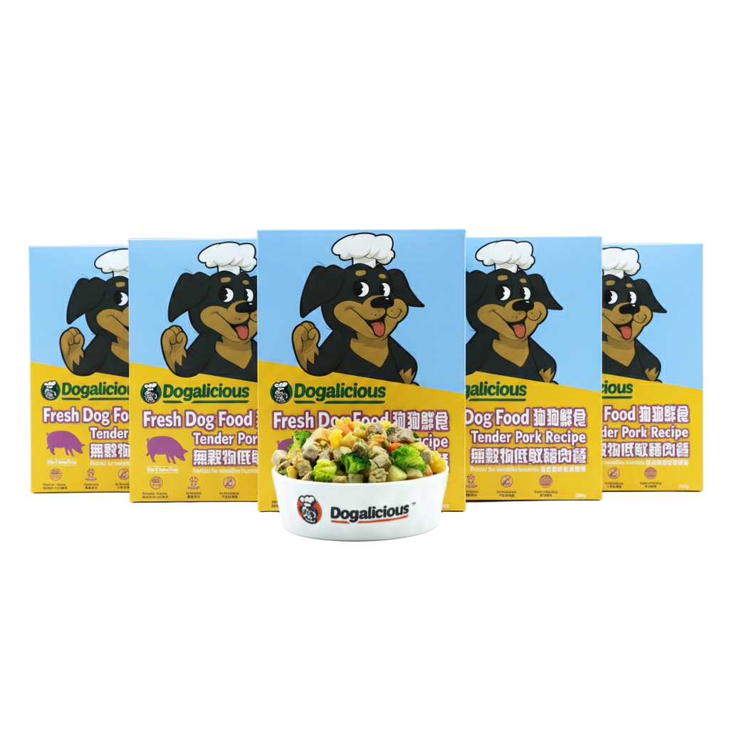Dogalicious - Frozen Fresh Made Tender Pork Recipe Dog Food
