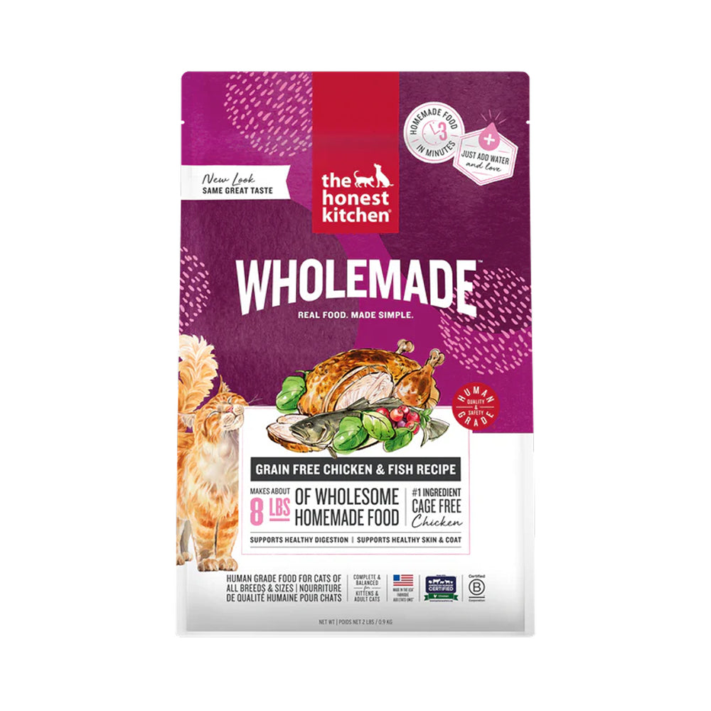 Grain Free Chicken & Fish Complete Dehydrated Cat Food