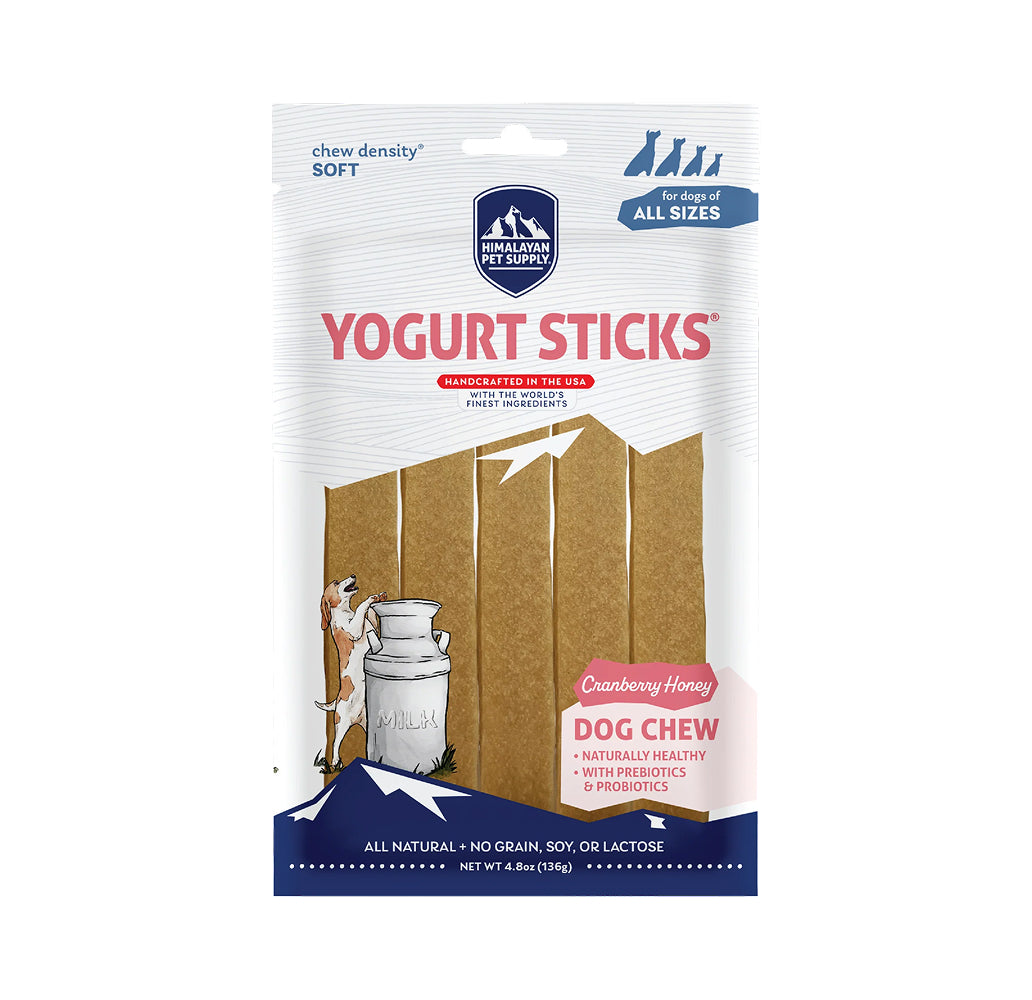 Himalayan Dog Chew - Yogurt Sticks with Cranberry Honey Dog Chew