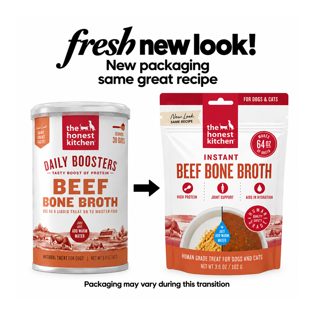 Daily Boosters - Beef Bone Broth With Turmeric for Dogs