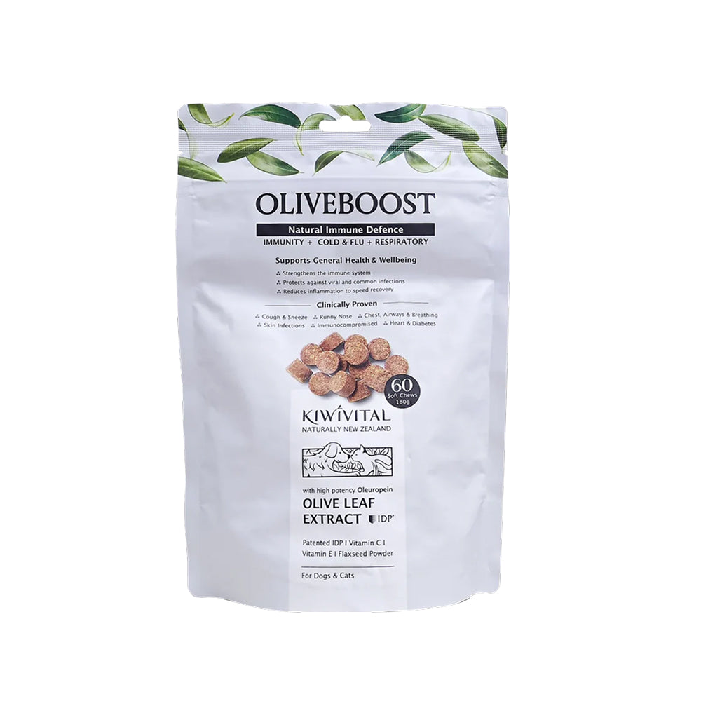 OliveBoost Chews for Dogs & Cats