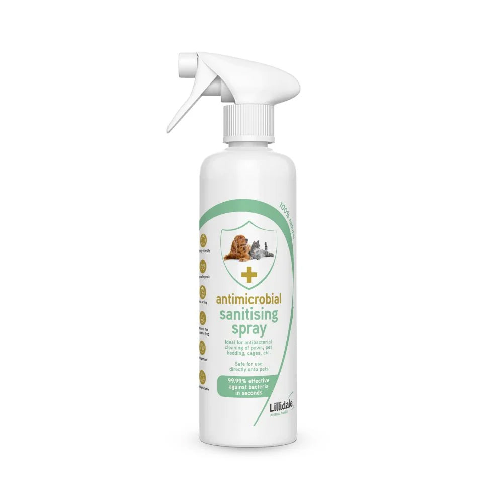 Antimicrobial Sanitising Spray for Dogs & Cats