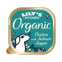 Organic Chicken With Salmon Supper Wet Food for Dogs