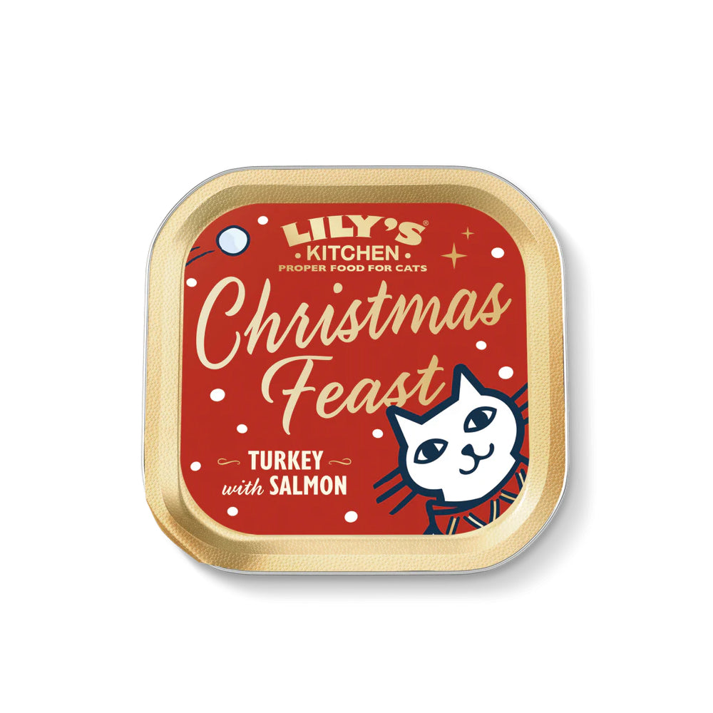 Christmas Feast Turkey with Salmon Cat Wet Food