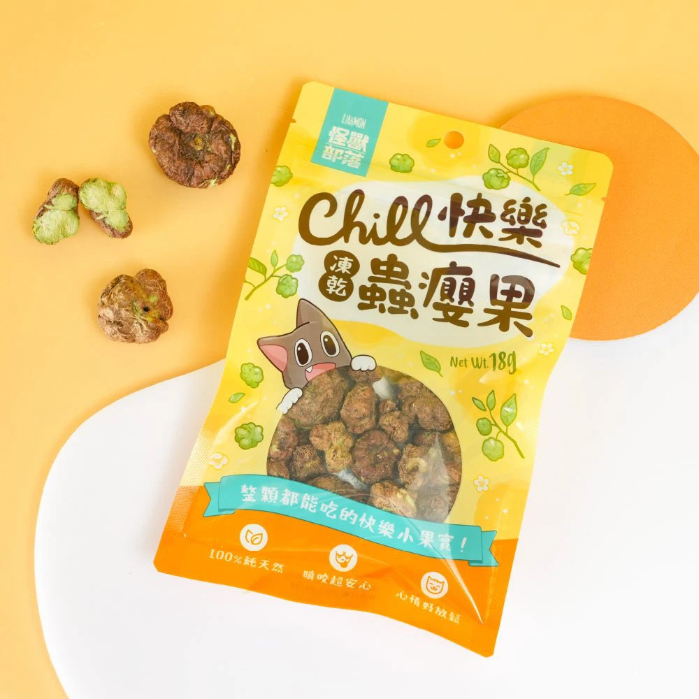 Freeze-Dried Silvervine Gall Fruit Cat Treats