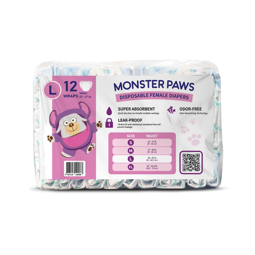 Disposable Manner Wear for Female Dogs