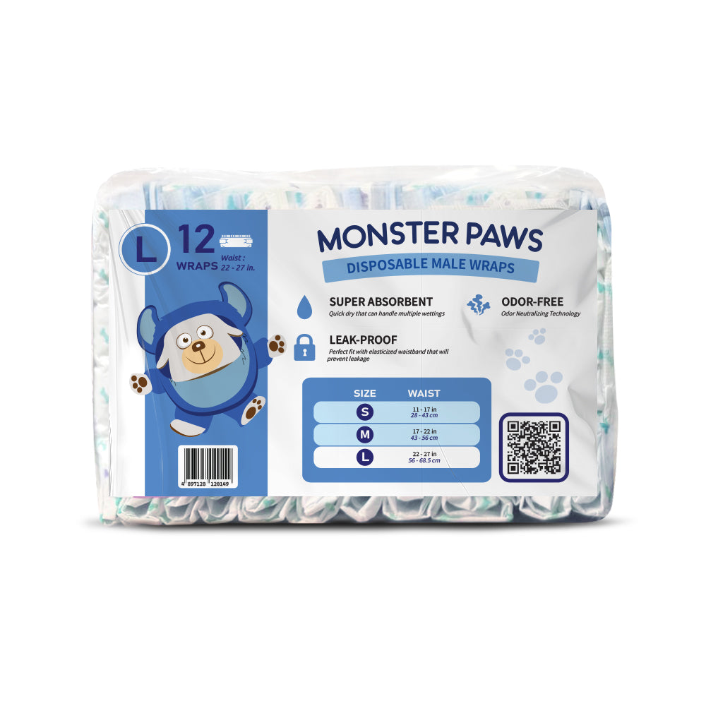 Disposable Manner Wear for Male Dogs
