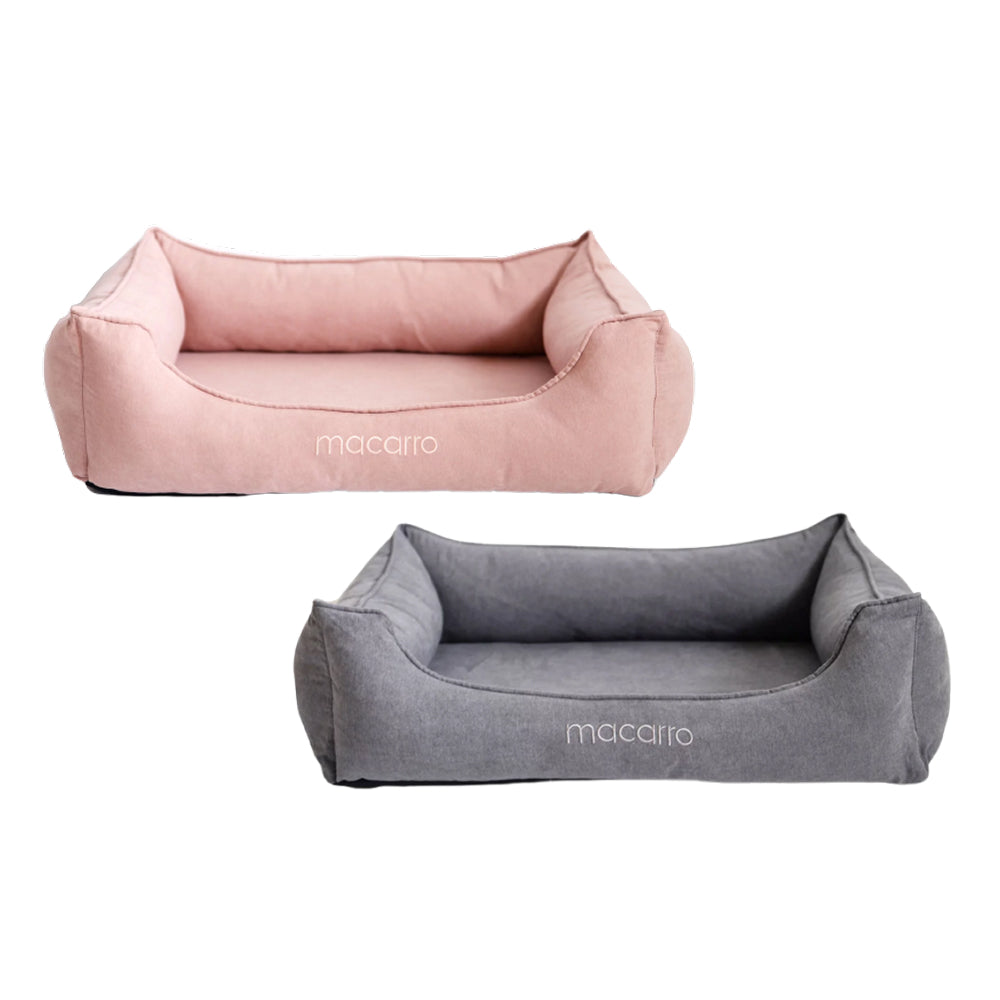 Velvet Latex Bed For Pets