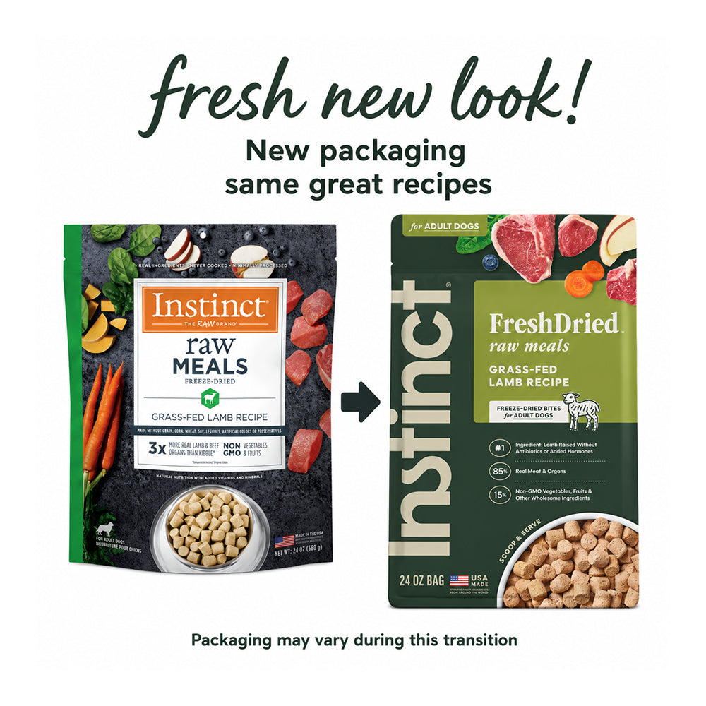 Freeze Dried Raw Meals - Lamb Dog Food