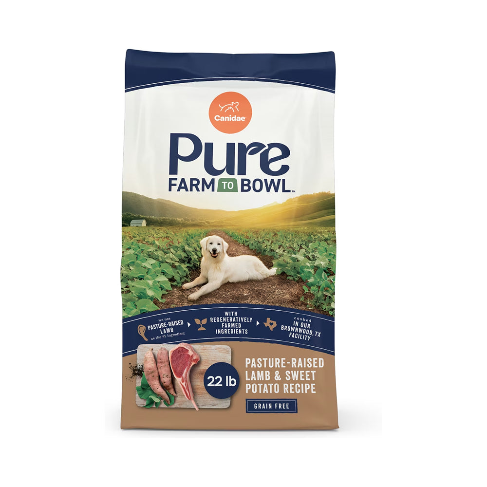 PURE Grain Free Dog Dry Food - Lamb & Pea