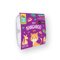 Raw Frozen Fresh Human-Grade Kangaroo Adult Cat Food