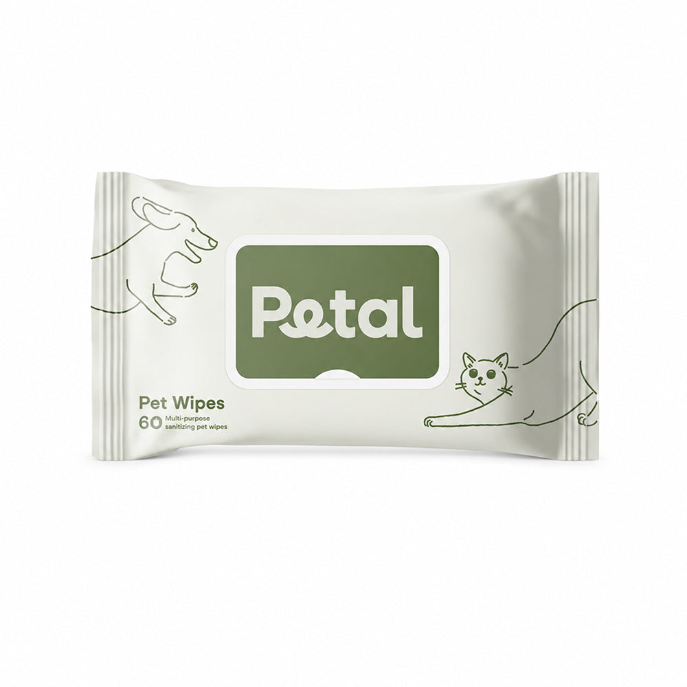 Alcohol-free Sanitizing Pet Wipes - Green Tea