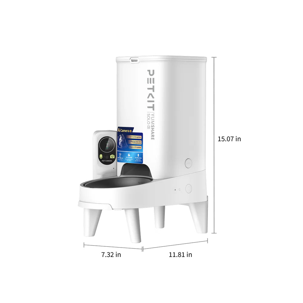 YumShare SOLO 2 with AI Camera Auto Feeder