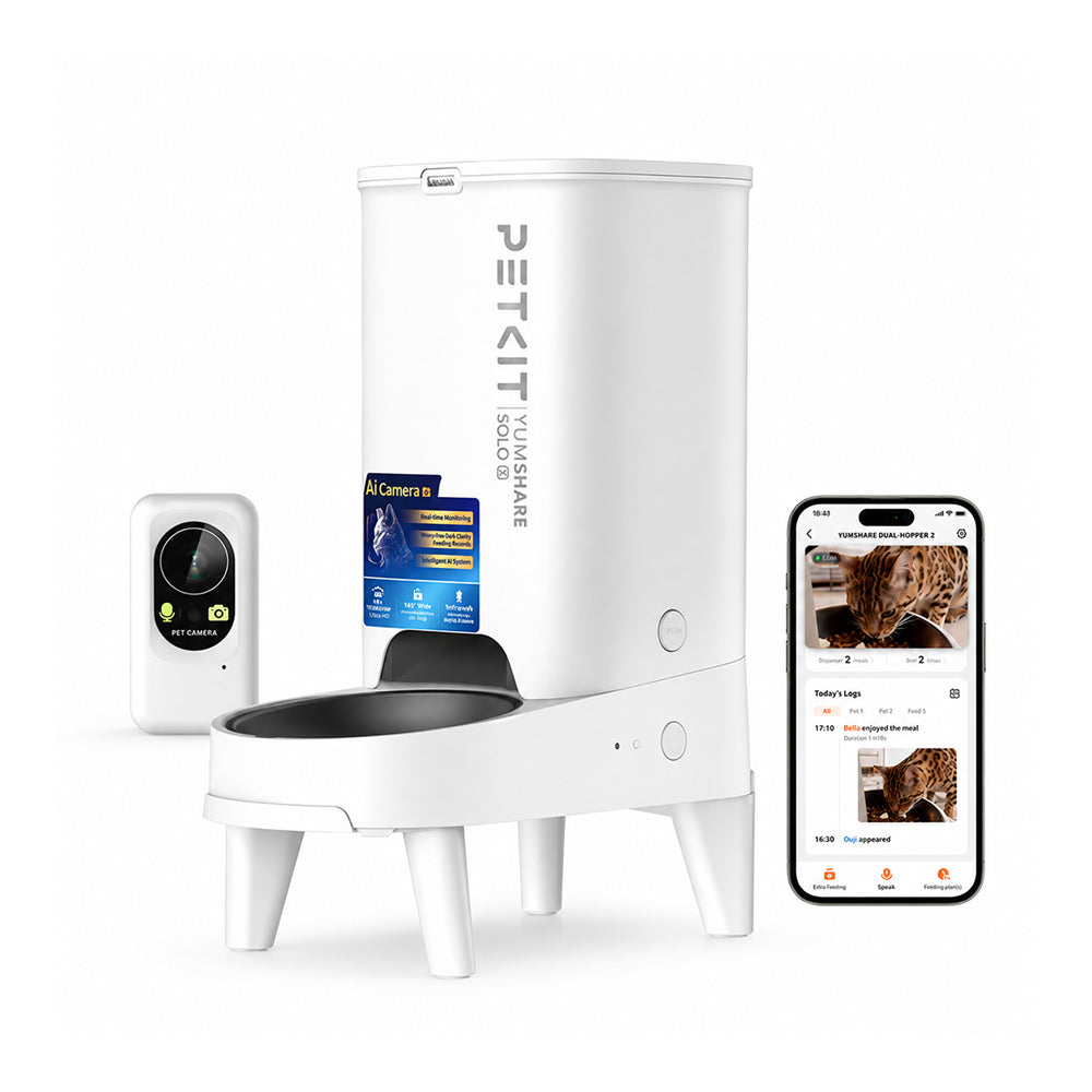 YumShare SOLO 2 with AI Camera Auto Feeder