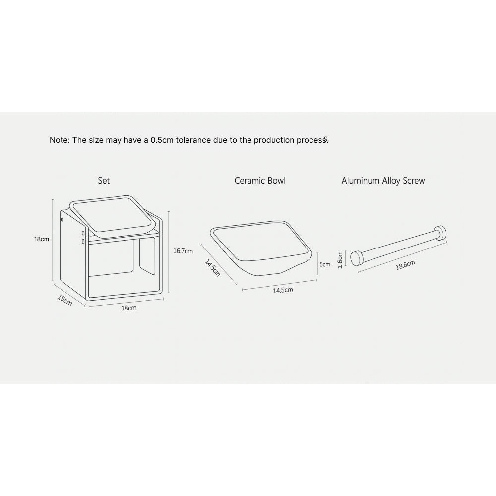 Fito - Adjustable Cat Bowl Set