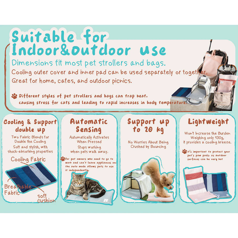 Miqoo Air Cooling Mat for Dogs & Cats