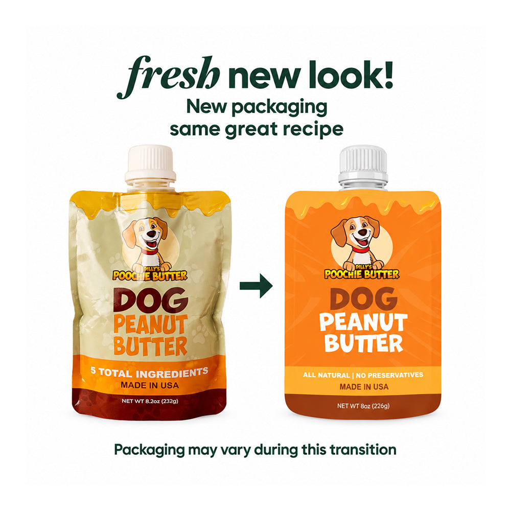 Peanut Butter Dog Topper