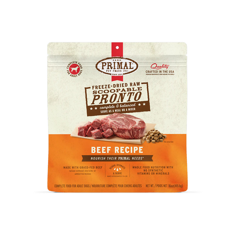 Freeze Dried Beef Pronto Dog Food