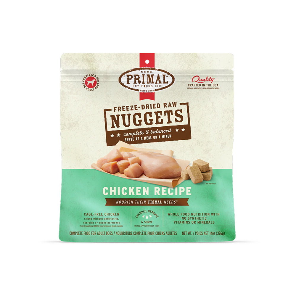 Freeze Dried Chicken Nuggets Dog Food
