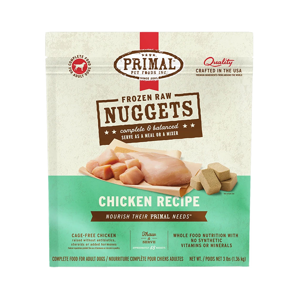 Frozen Chicken Dog Food