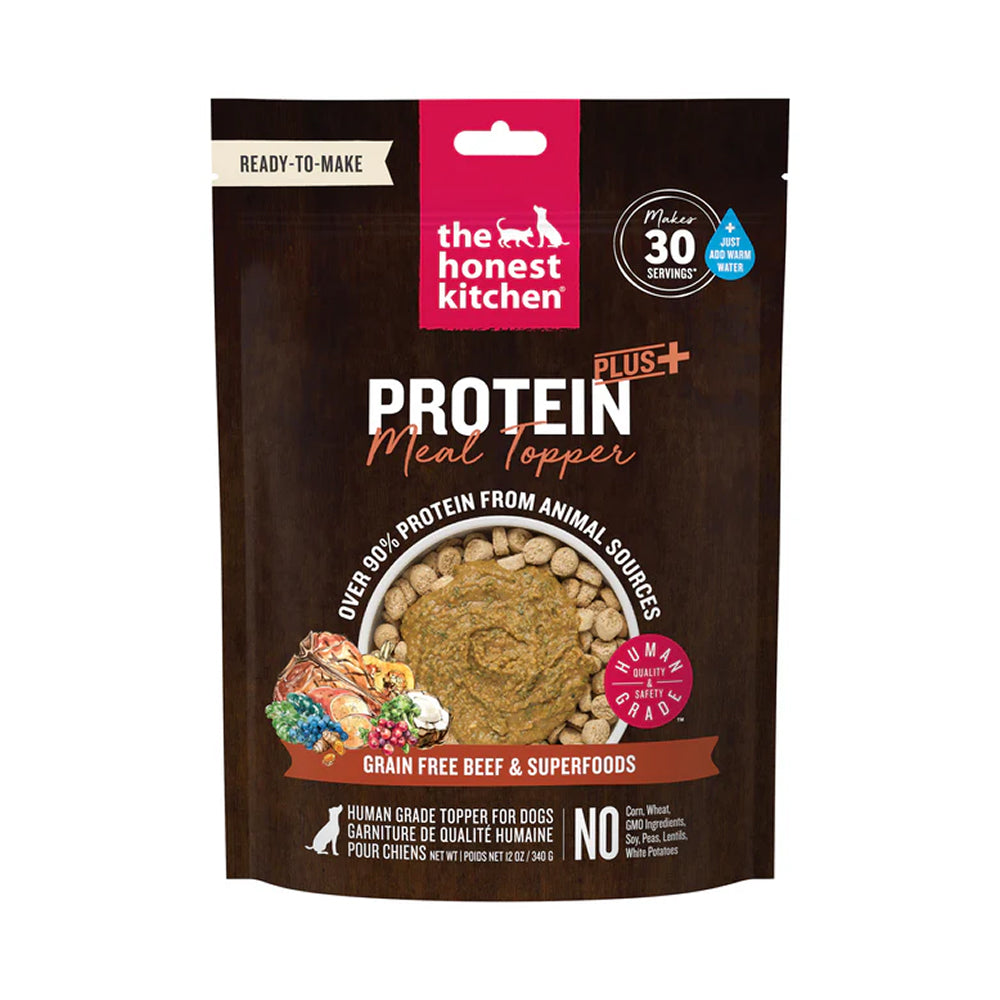 Protein Plus - Grain Free Beef & Superfoods Dog Meal Topper