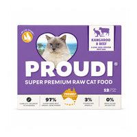 Frozen Kangaroo & Beef Raw Cat Food