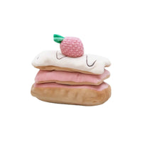 Strawberry Mille-Feuille Nosework Dog Plush Toy