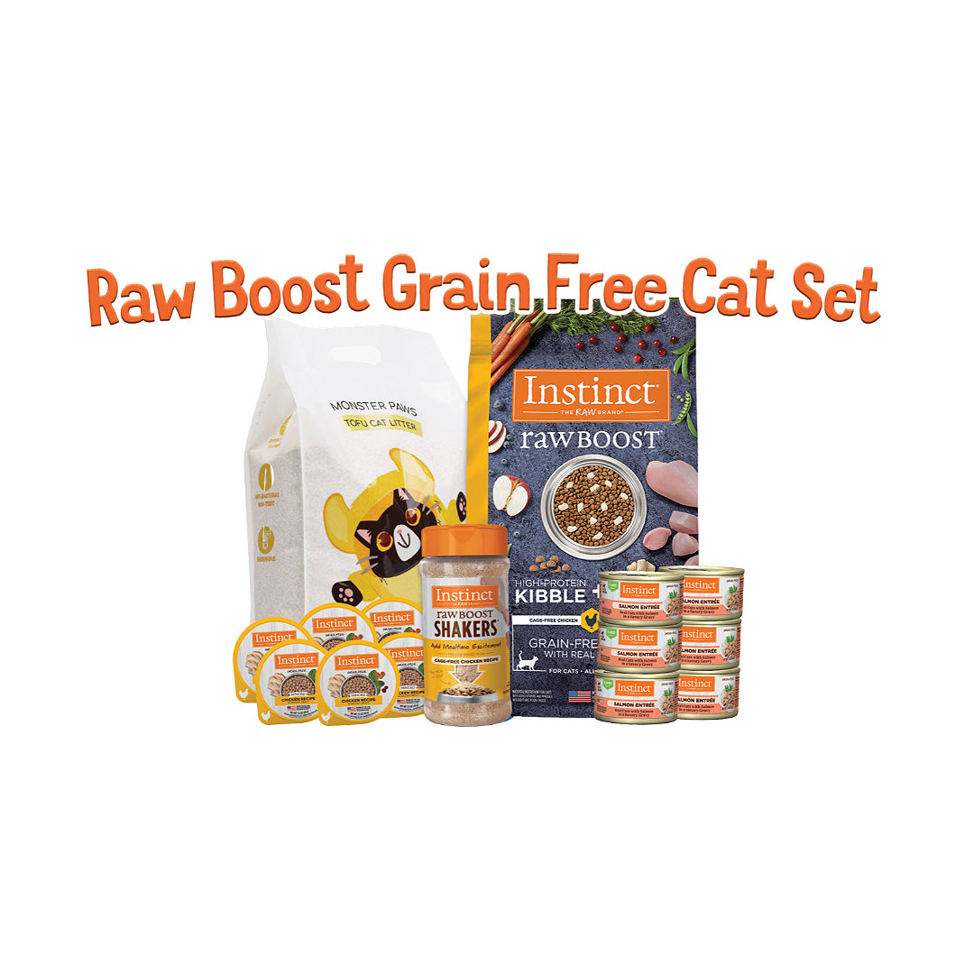 Raw Boost Grain Free Cat Bundle Set