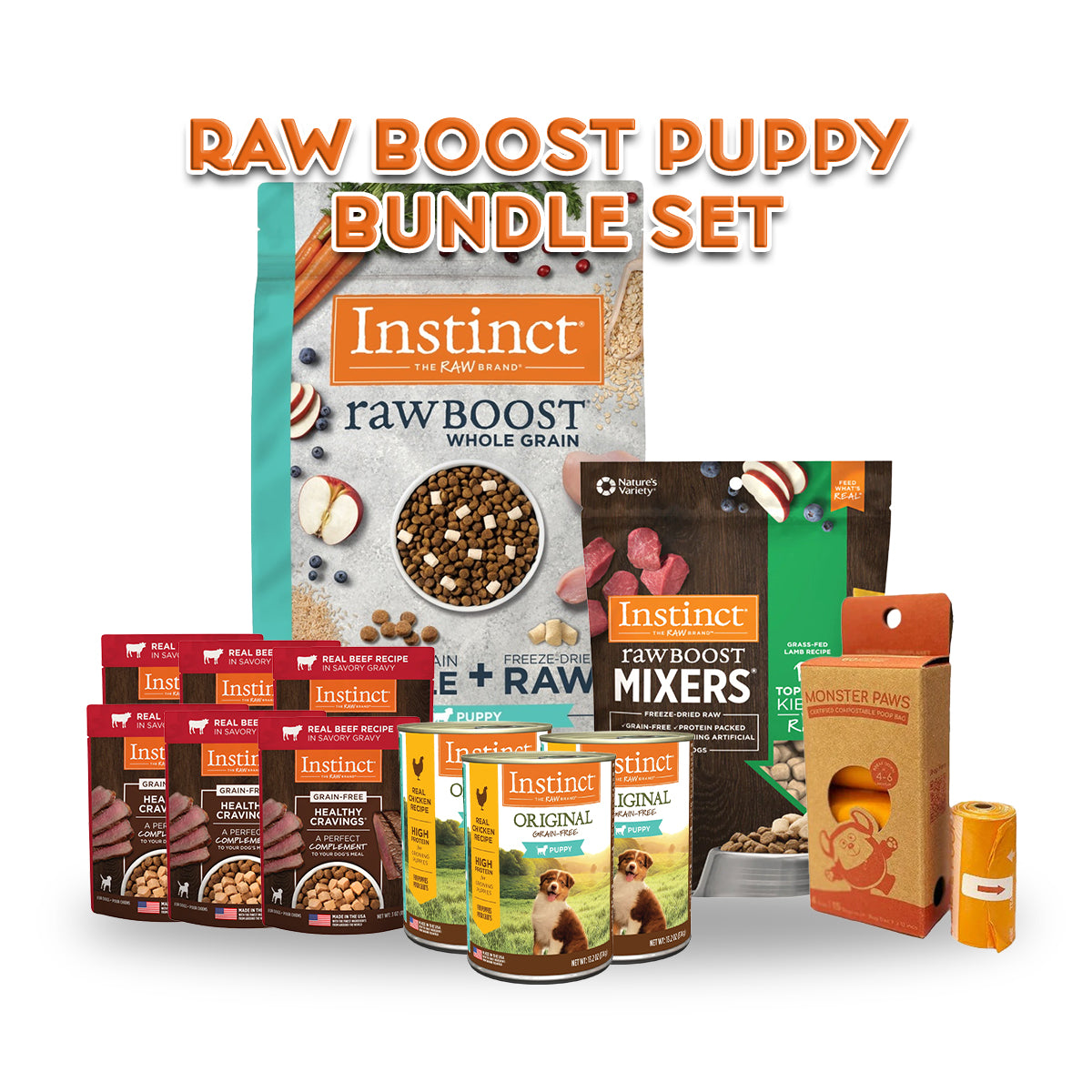 Raw Boost Puppy Bundle Set