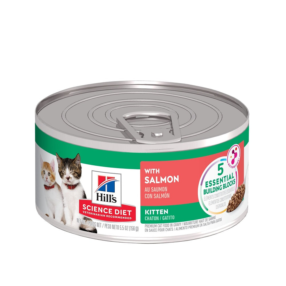 Science Kitten Science Diet - Kitten with Salmon Cat Wet Food