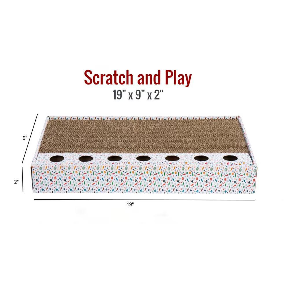 Secratch Play Scratch & Play Cat Scratcher