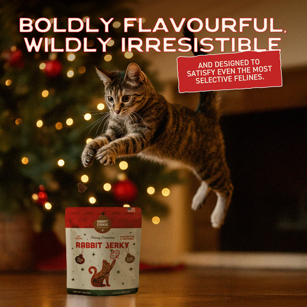 Holiday Rabbit Cat Jerky Treats