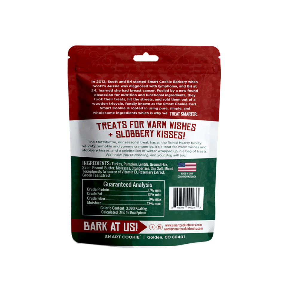 The Muttstletoe Seasonal Crunchy Dog Biscuits