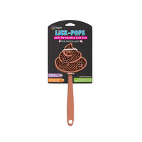 Lick Pad Spatula - Poop Emoji Lick-Pops for Dogs
