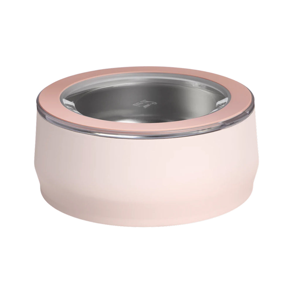 Pet Bowl Rose Quartz