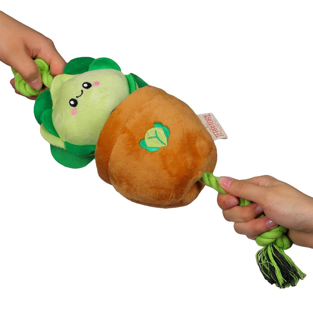 Lettuce Dog Tug Toy